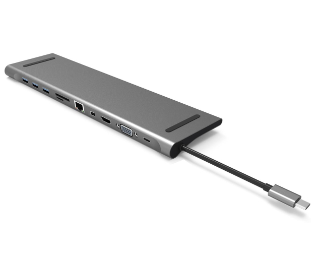 Silver Monkey USB-C - HDMI, USB, RJ-45, mini DP, SD - 568433 - zdjęcie 2